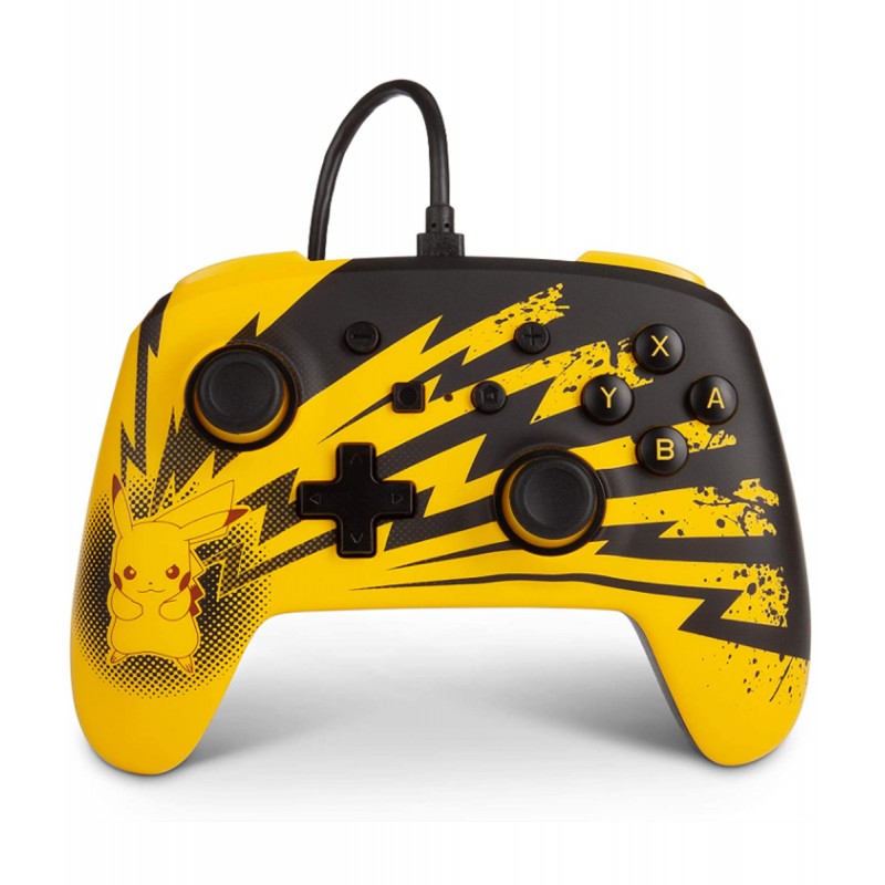 PowerA Enhanced Wired Controller for Nintendo Switch - Pikachu Lightning (Nintendo Switch)